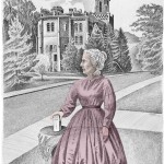  Mary Rippon and Old Main, University of Colorado, 1996