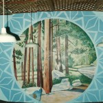 creative cafe mural, 1992