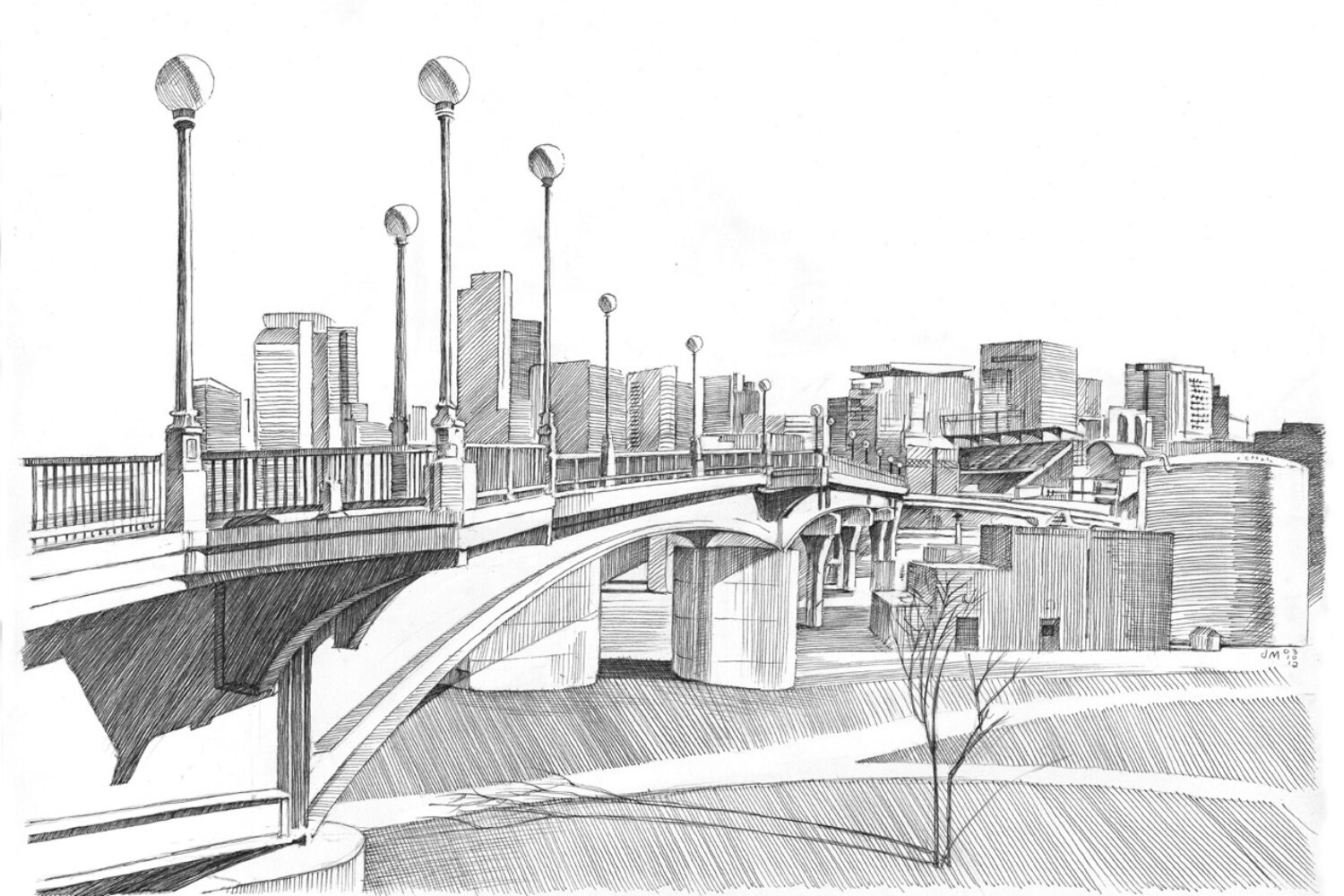 Fox St. Bridge, Denver, Colorado, 2012