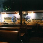 Harvest Restaurant mural, south wall, 1991 by Jonathan Machen