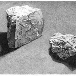 Oakland Rocks, 1988, stipple
