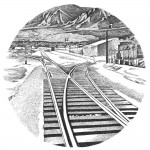 Railroad Tracks, East Boulder, 1993