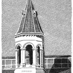 Adelaide, Australia, 1988, Pen-and-ink