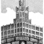 Melbourne, Australia, 1988, Pen-and-ink