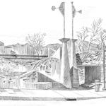 Underpass designed by George and Melanie Peters, East entrance, University of Colorado, 2013