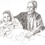 Father and daughter study, 1984