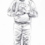 Man in mourning, 1983