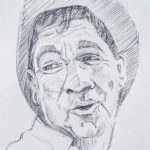Guy with cowboy hat, 2011