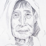 Woman with nose ring, 2011