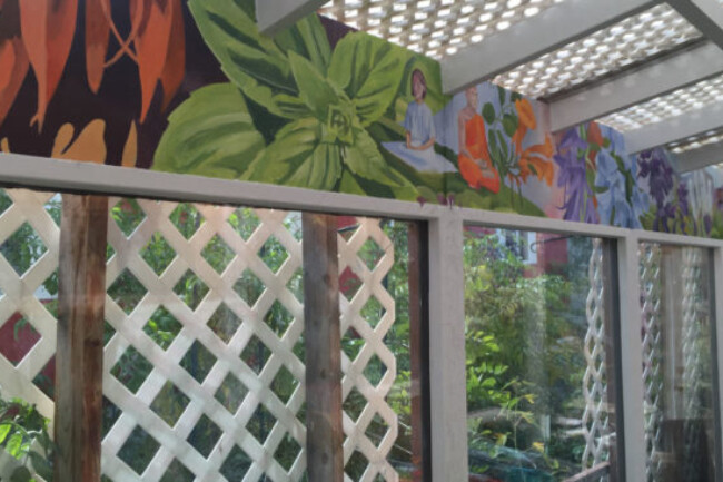 Gene Langlois Mural, south wall