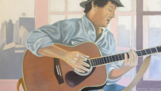 Mike Monroe, 2018, Oil on Canvas, 28"X36"