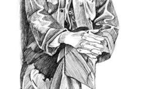 Jin Suo Man, Dali, China, 2003 pen-and-ink