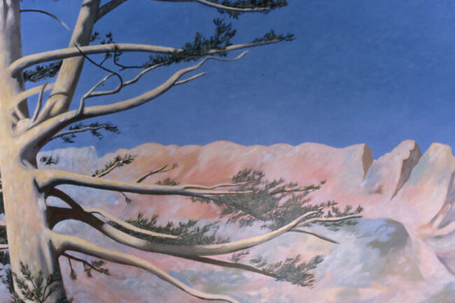 Harvest Express Mural, Sierra Nevada range 1991