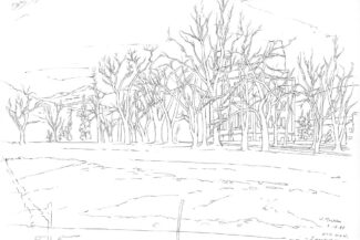 Norlin Quadrangle, University of Colorado, February 1985
