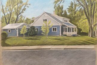 Commission, chalk pastel, 2021