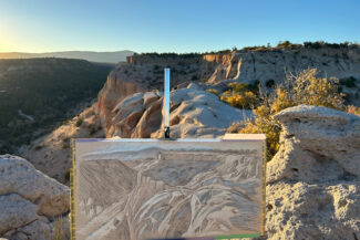The Anniversary Trail, Anderson Overlook, Los Alamos, November 6, 2023