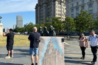 The Liver Building, Liverpool, June 15, 2023