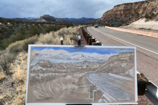Main Hill Road, Los Alamos, 2022