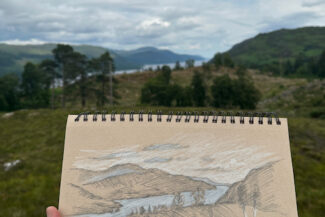 Loch Ness, Scotland, July 20, 2023