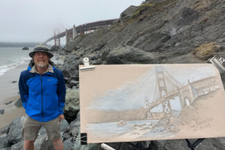 Golden Gate Bridge, San Francisco, August 1, 2023