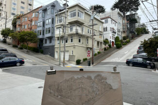 Russian Hill, San Francisco CA, August 3, 2023