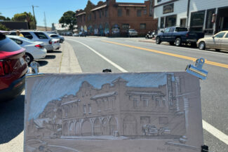 Grande Building, Point Reyes, August 6, 2023