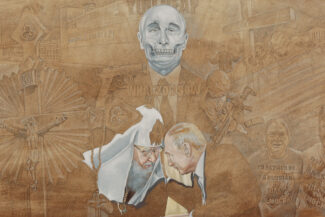 You Reap What You Sow. Unfinished, version as of October 2023, Oil by Jonathan Machen