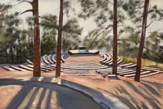 Sunrise Amphitheater Flagstaff Mountain, 2023 36"X48"