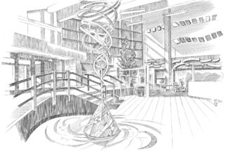 North Boulder Recreation Center lobby 2014