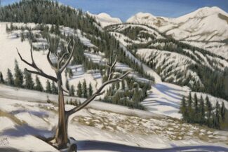 Backside of Eldora, Oil on Canvas, 2024 SOLD