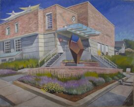 Museum of Boulder, Gouache on paper, 2026